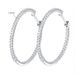 Silver Moissanite Earrings Fashion High End Full Diamond Earrings For Women Moissanite Earrings_ipsvogv.com