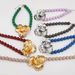 N12278ZA Nw Exaggratd Prsonalizd Flowr Pndant Nck Chain Womn's Swt and Atmosphric Multi Color Badd_ipsvogv.com