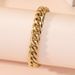 Cuban Chain Men's Bracelet Titanium Jewelry Hip Hop Trendy Stainless Steel Hand Accessories Simple Fashion_ipsvogv.com