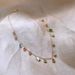 Titanium Steel Necklace Women's Colorful Zircon Dopamine Collar Chain 2023 New Niche Design High-end Neckchain_ipsvogv.com