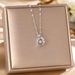 Korean Version Internet Celebrity Live Streaming Titanium Steel Necklace For Women, Fashionable And Dynamic Heart,_ipsvogv.com