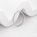Niche Design 999 Full Silver Sky Star Women's Frost Sandblasting Closed Plain Ring New Product Accessories_ipsvogv.com
