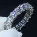 hot selling full diamond square diamond zircon ring fashion ladies peach heart diamond wedding diamond ring gift jewelry_ipsvogv.com