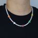Men's Jewelry Hip Hop New Five Color Love Pendant 5mm Tennis Chain Fashion Tennis Chain Necklace Jewelry_ipsvogv.com