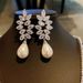 Cao Shi's Horse Eyes, Leaf Earri, Female Water Drop Shaped Pearl Jewelry, Light Luxury Fairy And Lady_ipsvogv.com