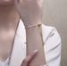 4mm Round Zircon Single Row Full Diamond Adjustable High-Quality Tennis Bracelet For Women And Men_ipsvogv.com