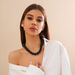 Acrylic Bead Necklace Female, European And American Trendy Fashion Personality Internet Celebrity Summer Travel Vacation With Collarbone Chain_ipsvogv.com