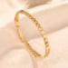 Korean Version Simple Titanium Steel Bracelet, Women's Honeycomb Geometric Versatile Personality, Light Luxury, Internet_ipsvogv.com