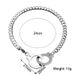 Versatile Hip-Hop Trendy Men's Pendant Titanium Simple Personality Interlocking Stainless Steel Bracelet Accessories_ipsvogv.com