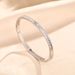 New Japanese And Korean Fashion Titanium Steel Bracelet For Women, Light Luxury With Square Diamond Buckle, Temperament_ipsvogv.com