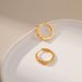 K gold plated environmentally friendly color preserving wheat ear earrings with plant leaf design and exquisite zircon ear clips_ipsvogv.com