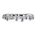 Unisex 10 Tooth Teardrop Style Hip Hop Braces Gold Braces Personality Trend New Style_ipsvogv.com