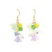 Small fresh countryside style flower ear, versatile and niche, hand woven colorful bell orchid design, high-end_ipsvogv.com