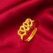 New Ring For Men And Women, Bamboo Knot By Step Rising Jewelry, Plated Ring, Sand Gold_ipsvogv.com