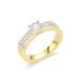 A Niche Zircon Titanium Ring With Versatile And Luxurious Stainless Steel Couple Diamond Jewelry_ipsvogv.com
