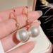 High-End Sense Temperament Zircon Pearl Ear Hooks Light Luxury Commuting Fashion 2023 New Trend Versatile Earrings For_ipsvogv.com