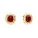 Women's Jewelry Snake Pattern Lucky Earrings Light Luxury High End Design Fashion Temperament Red Earrings French Retro Earrings_ipsvogv.com