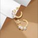 Fashion commuter niche light luxury style inlaid zircon pearl S925 sterling silver earrings female earrings earrings_ipsvogv.com