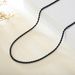 Personality Men's 2.5MM Fried Dough Twists Hip Hop Fashion Necklace Twist Rope Chain_ipsvogv.com