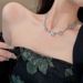 Moonlight Square ! Sugar Zircon Necklace Women's Accessories High End Clavicle Chain Trendy Spicy Girl Niche Design_ipsvogv.com