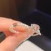 2024 New Pink Love Zircon Pearl Escape Princess, Niche Index Finger Ring, Design Sense, Best Friend Tail Ring_ipsvogv.com
