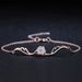 Unisex bracelet for women, rose gold plated bow versatile chain bracelet, hot selling jewelry_ipsvogv.com