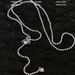 Crescent Pearl Bead Ribbon Star Heart Pull Necklace For Women Long Clavicle Chain Niche Design High-end Versatile_ipsvogv.com
