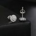 Personalized round full diamond for men with micro inlaid zircon thread and hip-hop earrings_ipsvogv.com