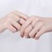 New Couple Animal Diamond Adjustable Wave Pair Ring Live Mouth, Unique Design For Students With Simplicity_ipsvogv.com
