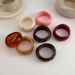 Exaggerated Ins Style Semi Transparent Colorful Wide Bracelet With Personalized Design And Non Fading Bracelet For Women_ipsvogv.com