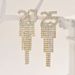 Feng women's fashionable niche 2025 digital design, inlaid earrings, versatile earrings_ipsvogv.com
