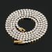 Hip Hop 4mm Zircon Tennis Jewelry For Women And Men Accessories Niche Necklace_ipsvogv.com