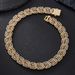 Hot Item H Design Sense 16mm Full Diamond English Letter Cuban Chain_ipsvogv.com