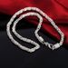 DOTEFFIL Sterg Sier 20 Inch 5mm Faucet Chain Necklace For Women Man Fashion Wedding Engagement Party Charm Jewelry_ipsvogv.com