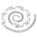 Irregular Shaped Titanium Steel Texture Necklace Street Style Hip Hop Trend Men And Women High End Clavicle Necklace_ipsvogv.com
