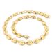 Women's Jewelry Titanium Steel Necklace Simple And Advanced Sense Of Fashion Coffee Bean Pig Nose Stainless Steel Gold Titanium Steel Necklace_ipsvogv.com