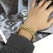 New full diamond rap thorny thorn diamond Cuban chain punk retro hip hop trendy brand clavicle chain short necklace_ipsvogv.com