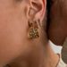 Women's Jewelry Shining Zircon Hoop Earrings Light Luxury High End Design Diamond Studded Plain Hoop Earrings Fashionable Earrings_ipsvogv.com