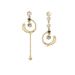Asymmetric Tassel Women's Bow New Style, Small Fashion Grand, High-end, Light Luxury Earrings, Yiwu Accessories_ipsvogv.com