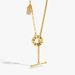 Fashion Trendy Letter Geometric Sterg Sier Gold Plated K-gold Necklace Women's Clavicle Chain Fashionable_ipsvogv.com