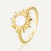 Bohemian Holiday Style Sun Drop Glue Ring Female Copper Gold Plated Elegant Fashion Index Finger Ring_ipsvogv.com
