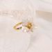 Natural Pearl Niche, High-end, Floral, Light Luxury, Niche Ring, Cool Style, Elegant Accessory_ipsvogv.com