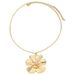 New Floral Niche Style Versatile High-end Women's Necklace Pendant Earring Set_ipsvogv.com