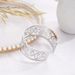 New Handicraft Personalized Punk Jewelry Spiral Pattern Hollow Open And Bracelet_ipsvogv.com