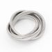 Women's Jewelry Three Layer Elastic Bracelet Stainless Steel K Gold Plated Bracelet HipHop Element Jewelry Wire Diameter 12MM_ipsvogv.com