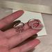 Korean Pearl Bow Double Layer Elastic Cross For Women's New Light Luxury Index Finger With Advanced Sense Ring_ipsvogv.com