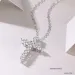 Moissanite Jewelry Cross Style Pendant Link S Sier Hip Hop Necklace for Woman Man_ipsvogv.com