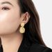 Gold-Plated Copper Leaf Luxury Earrings With Silver Needle Niche Design High-End Texture Ear Jewelry_ipsvogv.com