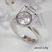 Cao Shi Jewelry Simple And Elegant Geometric Round Full Package Fashion Ring_ipsvogv.com