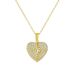 Personalized Love Opening And Closing Titanium Steel Necklace, Female Heart Shaped Wing Pendant, Year Fashion New Style_ipsvogv.com